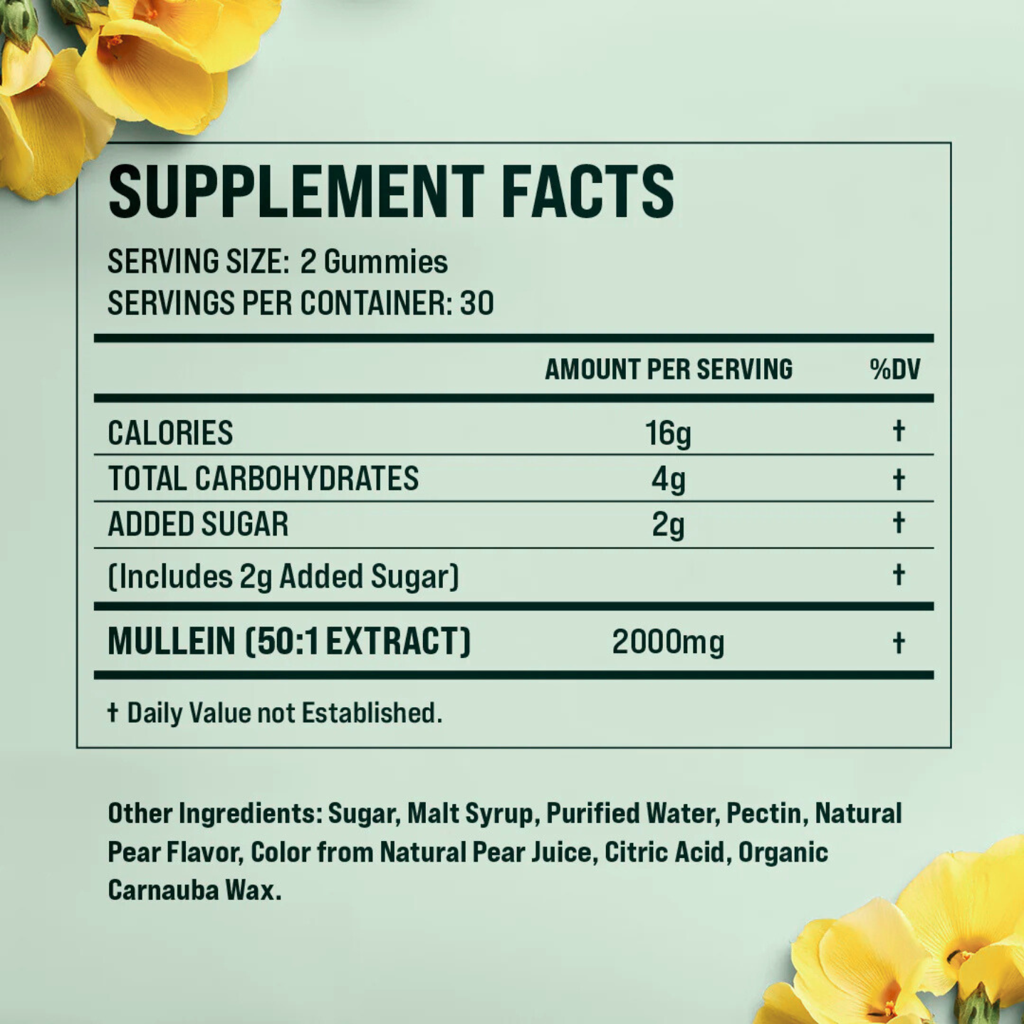 Mullein Gummies
